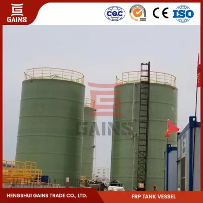 Gewinnt FRP-Winding-Lagertankfabrik China FRP Vertical Tank Winding